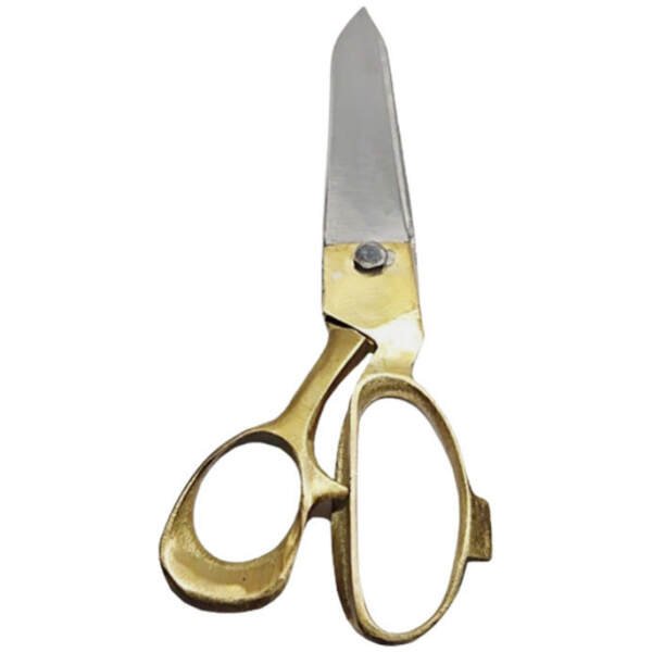 Tailoring Scissor with Brass Finish Handle