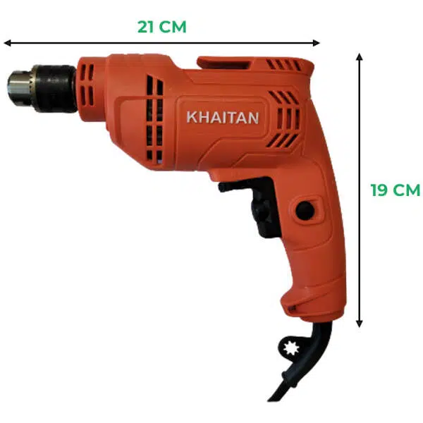 Khaitan Power Electric Drill Machine Chuck Size 6.5MM-400W - Image 2