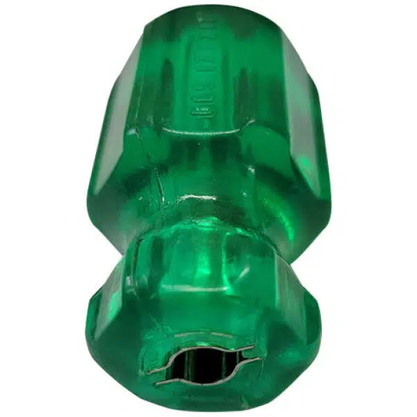2 in 1 Stubby Screw Driver (Green and Silver-Steel) - Image 3