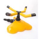 Plastic Garden Water Sprinkler Hose Size-1inch(Yellow)