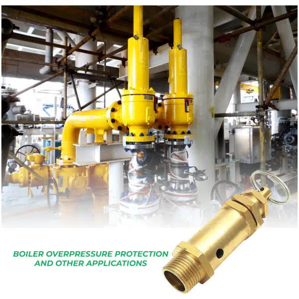 Brass Safety Release Valve Male Threaded - Image 4