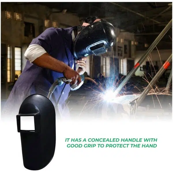 Safety Welding Face Shield-IR5 or IR11(Black) - Image 4