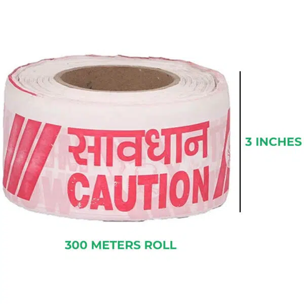 Caution/Danger Barricade Tape 3"-100 Mtr Roll - Image 7