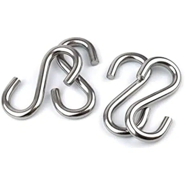 S-Hook Medium Thickness-Pack of 4