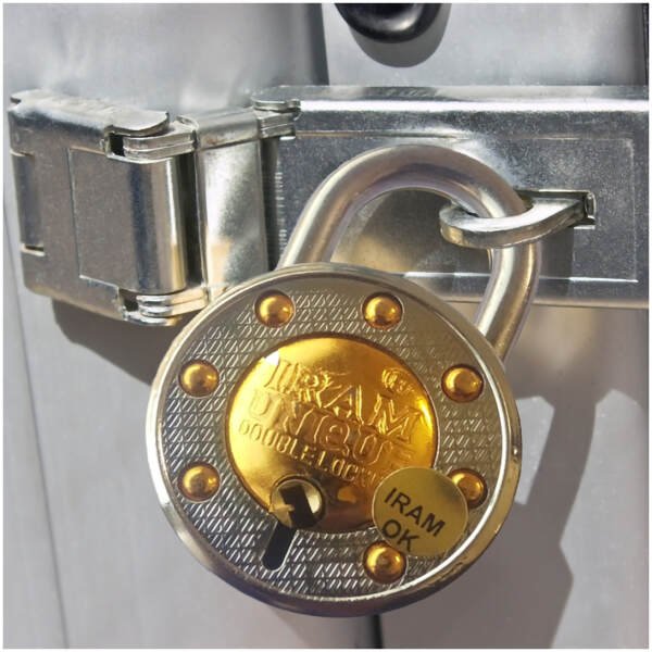  Iram Padlock Lock Hardened-3 Keys (Tala-Chabbi) - Image 8