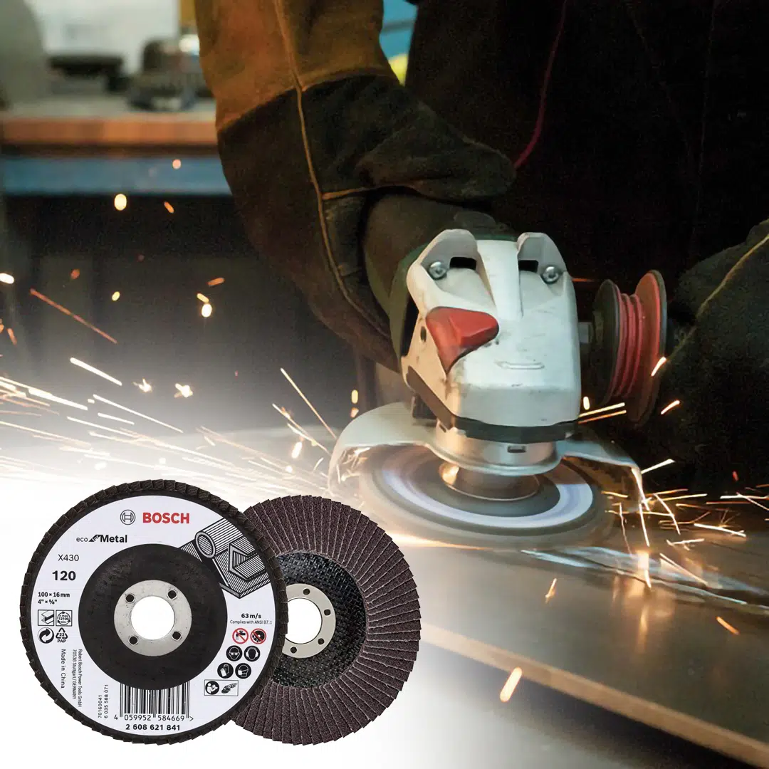 Bosch Flap Disc 5 Inch Dia-60 Grit - Image 9