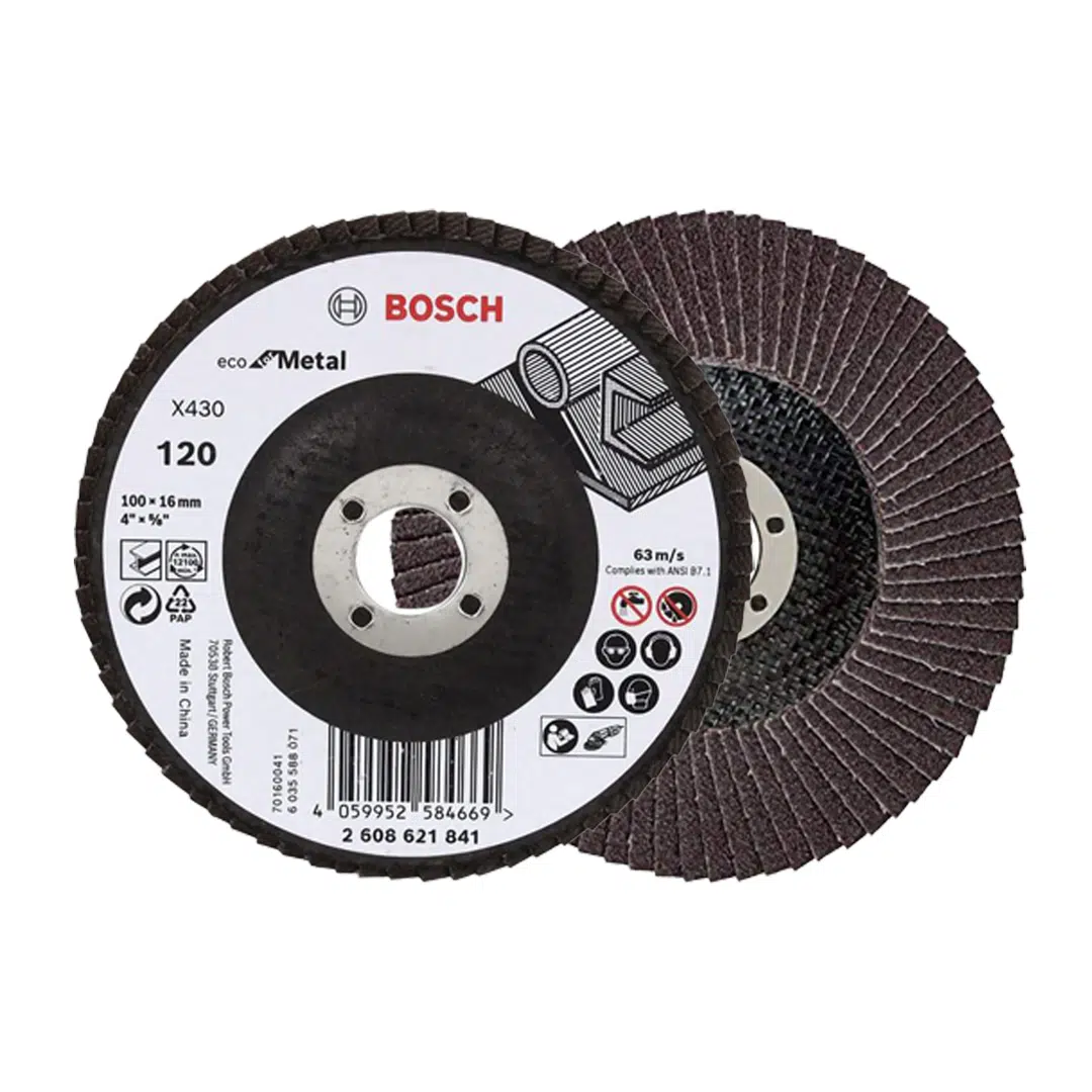 Bosch Flap Disc 5 Inch Dia-60 Grit - Image 4