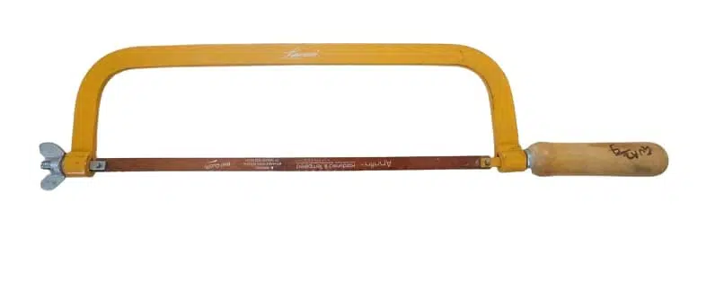 Hacksaw Frame With 5 Blades for Wood and Metal Cutting-12" - Image 2