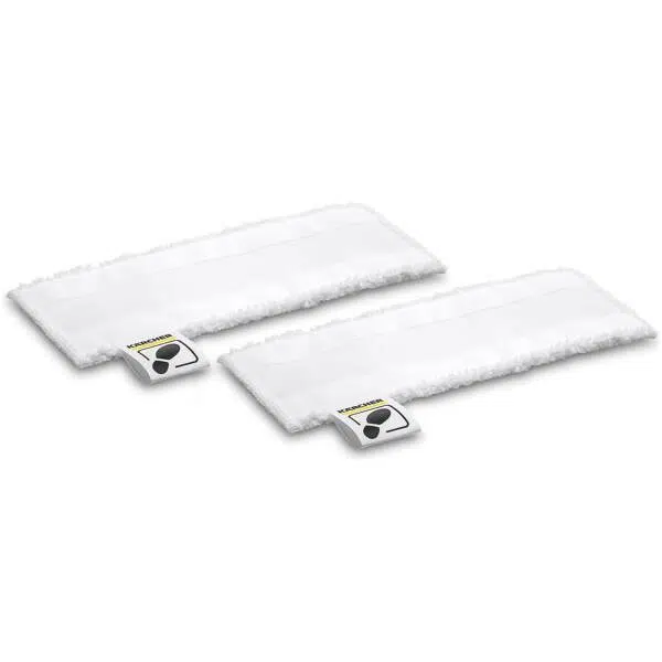 KARCHER Microfiber Easy Fix Floor Cloths (White)