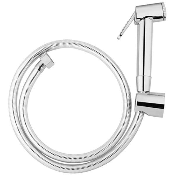 S.S Faucet ABS Body with Wall Hook-1Mtr