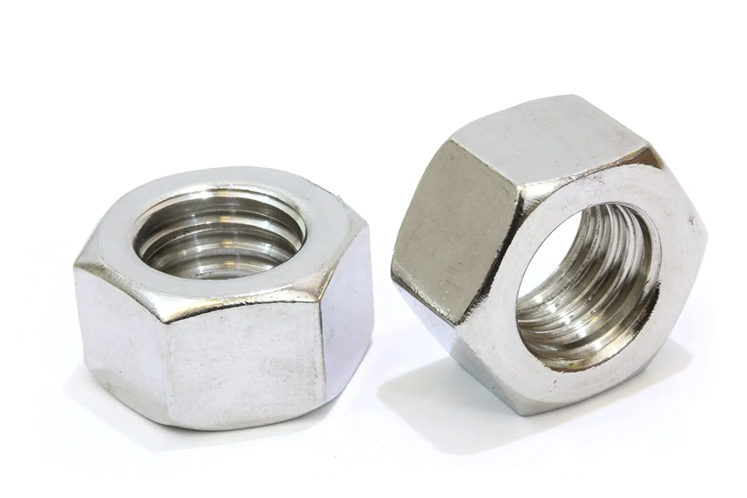 Stainless Hex Nut Bolt Dropper, 304 18-8 Stainless Steel Nuts1/2"x13-100 Pack