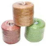 Synthetic Plastic Nylon String Twine-400Mtr.(Random Color) 