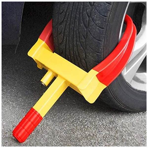 Protective Car Wheel Tyre Lock Clamp Security with Two Keys - Image 4