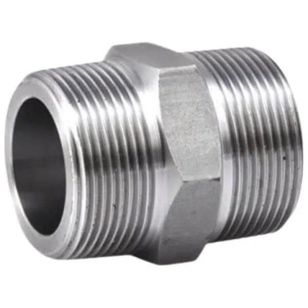 GI Screwed Hex Nipple Pipe Quick Connector-1/2 X 1/2Inch