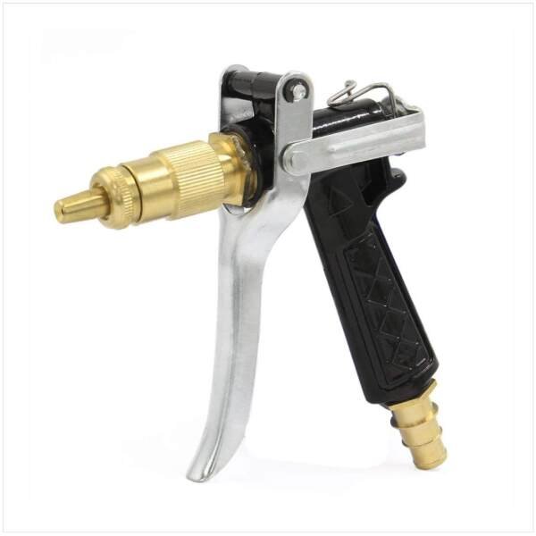 High Pressure Brass Hose Nozzle Adjustable Gun Size-8mm - Image 3