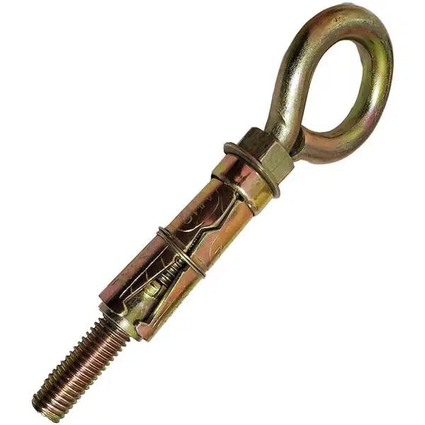 Anchor Round Close Brass Hook 12mm Fasteners-Pack of 10 Pcs