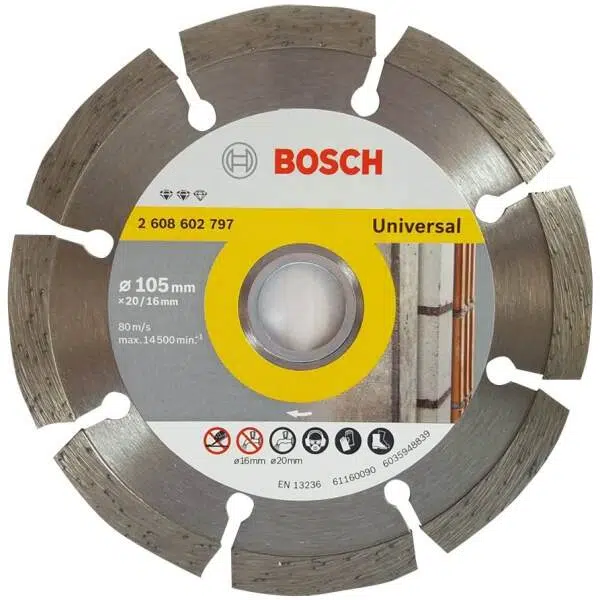 Bosch 105mm Diamond Cutting Blade Expert for Universal-Pack of 10