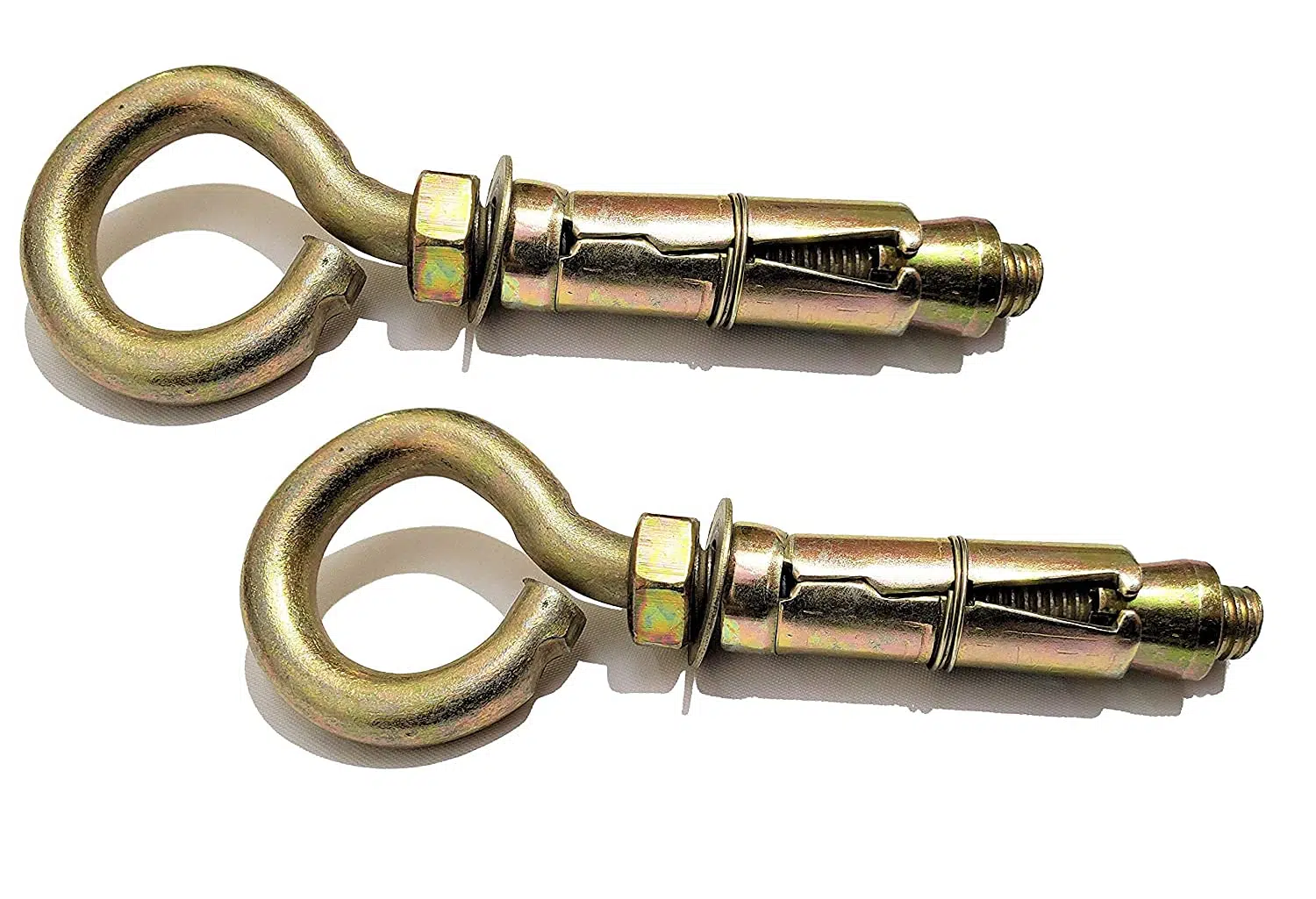 Anchor Round Close Brass Hook 12mm Fasteners-Pack of 10 Pcs - Image 2