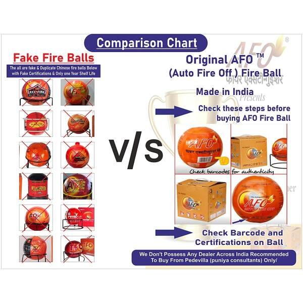 AFO Auto Fire Off Fire Ball Extinguisher Implemental