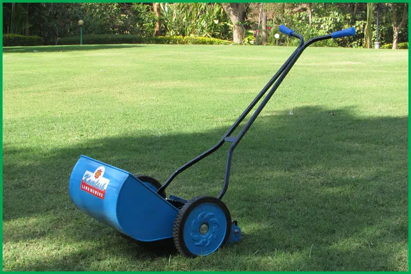 Manual Lawn mower Grass Cutting Machine Rubber Wheel(Set of 2) - Image 5