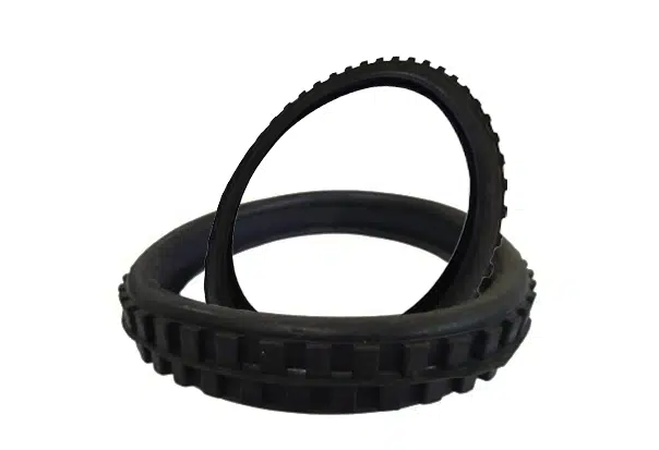 Manual Lawn mower Grass Cutting Machine Rubber Wheel(Set of 2) - Image 4