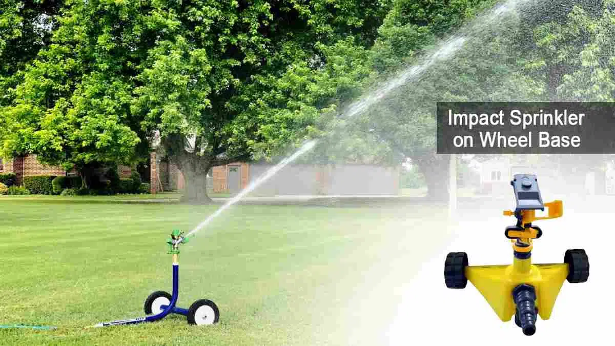 Lawn & Yard Impact Sprinkler On Wheel Base - Image 4