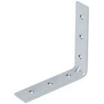 Steel L Patti Steel L Shaped Support Angle with Screw for Wall (Pack of 10)