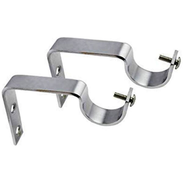 Rod Brackets Clamps Holders Hooks-Pack of 2