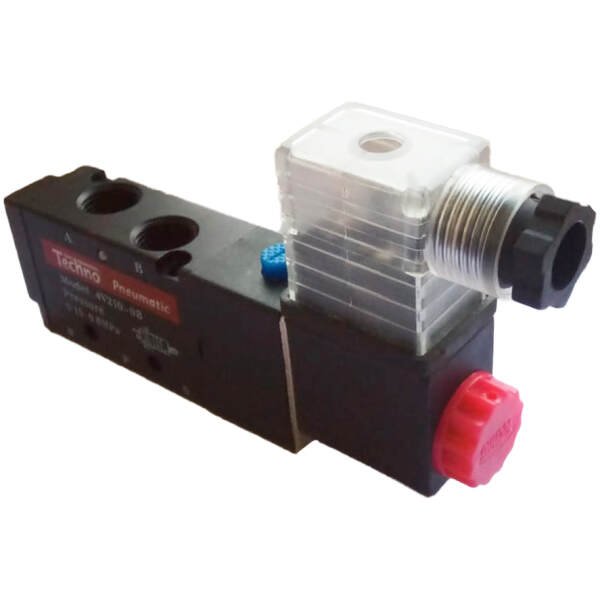 DC Single Solenoid Valve 4V-210-08-1/4 Inch-5/2 Way-12V - Image 5