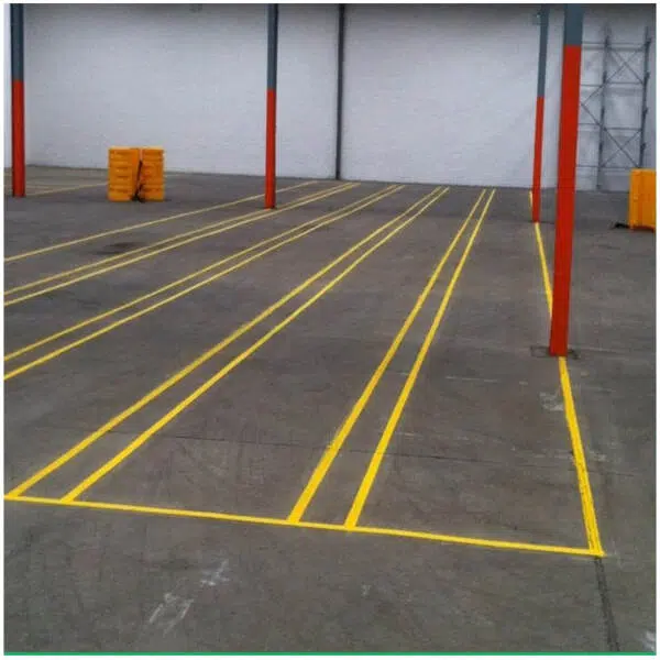Self Adhesive Floor Marking Tape Yellow 2 Inch - Image 3