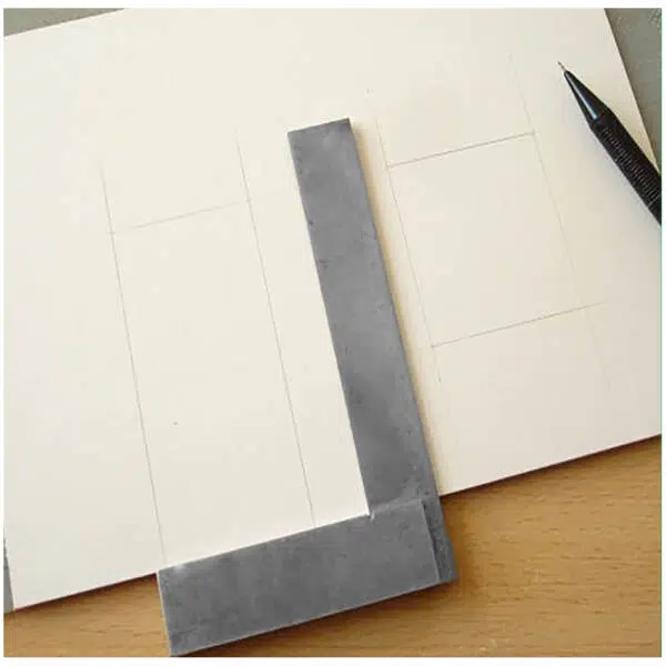 Metal Engineering Try Square Ruler Tool Measuring Tool 90 Degree Angle - Image 3