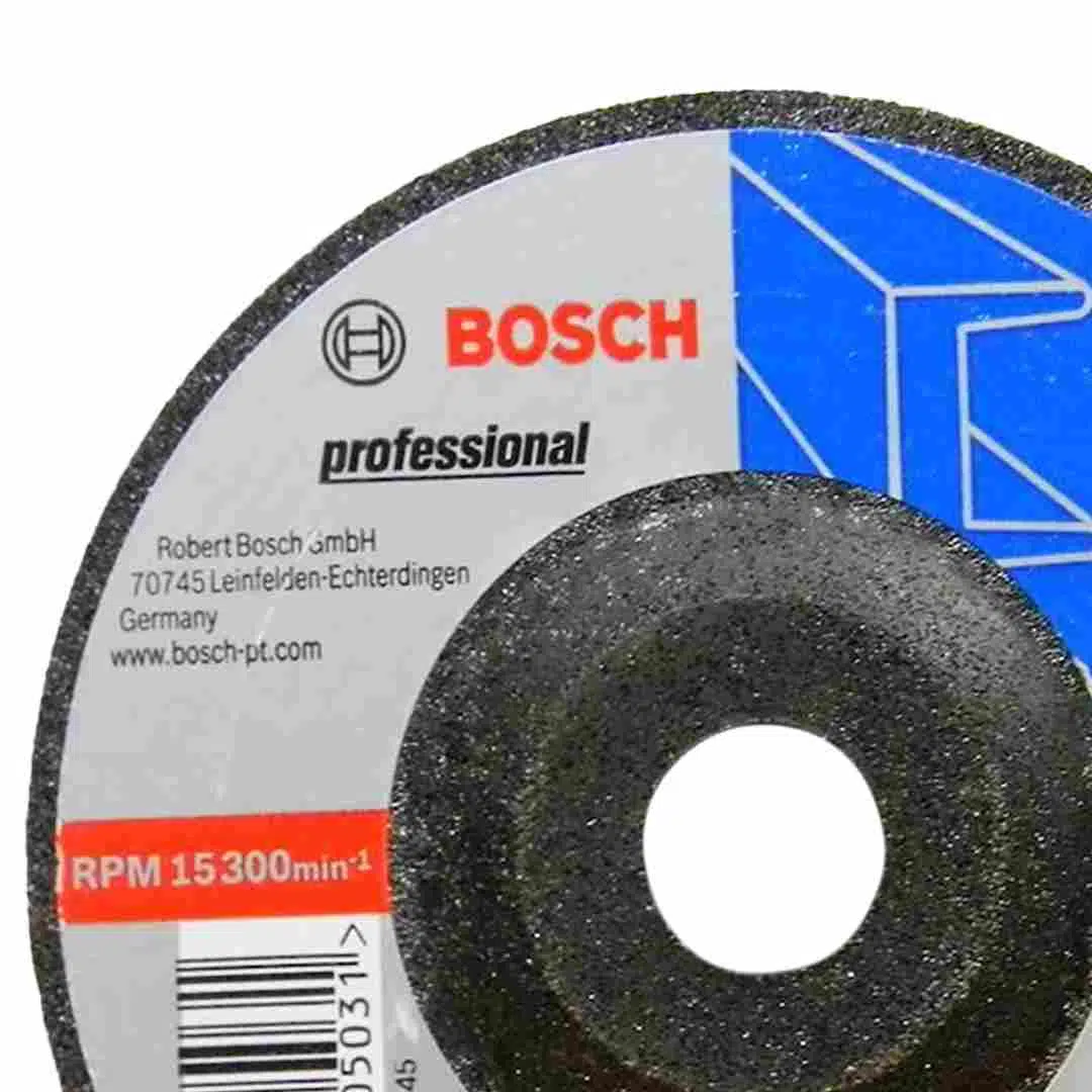 Bosch BI241 Metal 4-inch Grinding Wheel Set (Pack of 5) - Image 2
