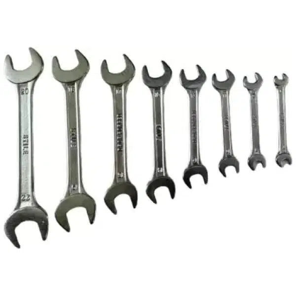 Double Open End Spanner Key chabbi-Set of 8
