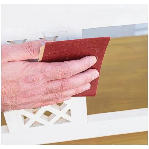Sand Paper/Emery Paper/Sanding Paper Waterproof For Wood and Metal 9 x 5.5 Inch (Pack of 5) Regmar - Image 4