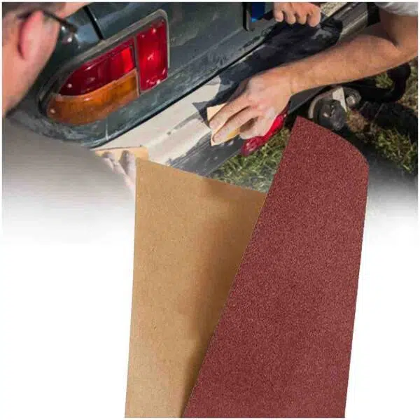 Sand Paper/Emery Paper/Sanding Paper Waterproof For Wood and Metal 9 x 5.5 Inch (Pack of 5) Regmar - Image 7