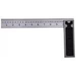 Stainless Steel Try Square Scale Ruler Measurement Tool 10 INCH