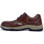 Vaultex Leather Safety Shoes Colour:Brown