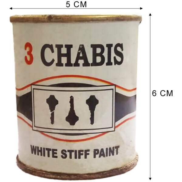 3Chabis White Stiff Paint (Safeda)