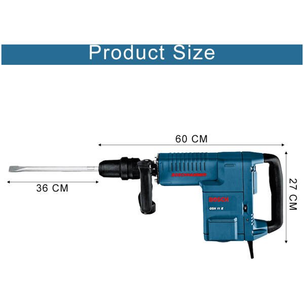 Bosch Corded Electric Demolition Hammer-11 E -11 kg-1500W - Image 3