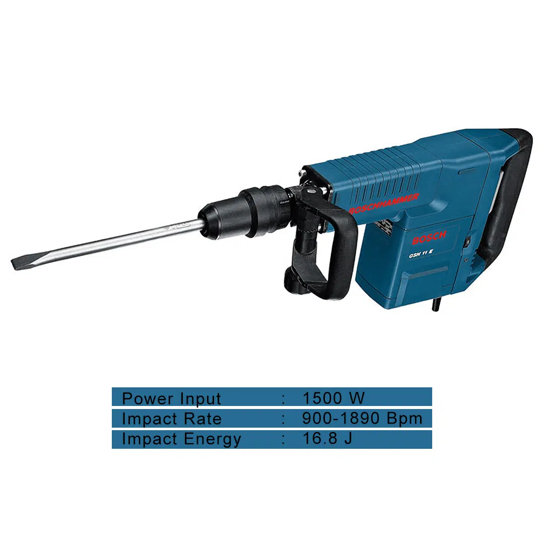 Bosch Corded Electric Demolition Hammer-11 E -11 kg-1500W - Image 5