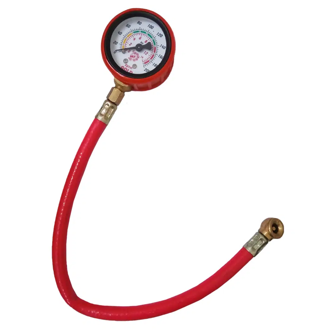 Mayur Tyre Pressure Gauge Hose Type 0-200 PSI Size: 50mm - Image 2