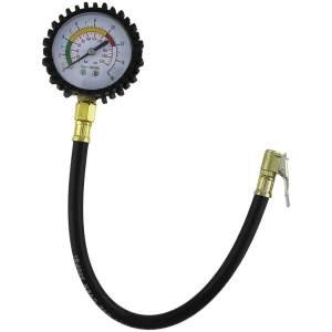Tire Air Pressure Gauge For Bicycle Motorcycle Hose Type 0-220PSI