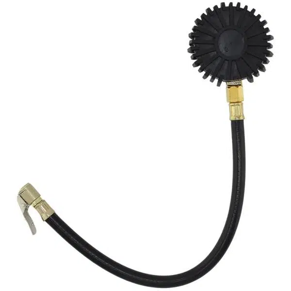 Tire Air Pressure Gauge For Bicycle Motorcycle Hose Type 0-220PSI - Image 2