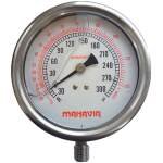 SS Ammoina Glycerin Filled Pressure Gauge