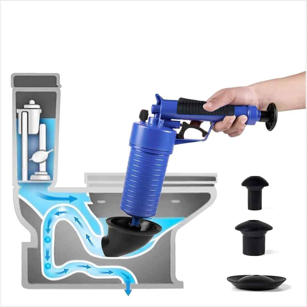 Drain Blaster Comes With 4 Different Size Suckers – Implemental