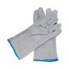 Leather Welding Safety Gloves Blue Colour 12Inch