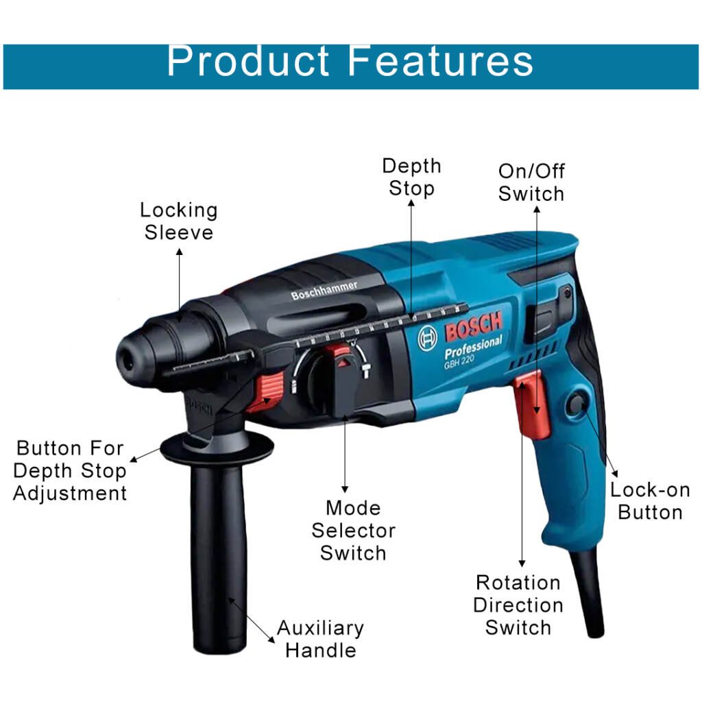 Bosch Rotary Hammer GBH 220
