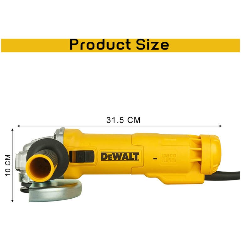 Dewalt DWE4235 1400W Angle Grinder-125mm – Implemental