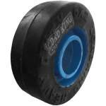 Rubber Bonded C.I Wheel With Bearing