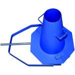 Slump Cone Easy To Carry Handle and tamping Rod